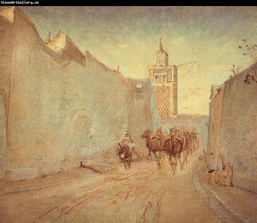 Theodor Esbern Philipsen Street in Tunis